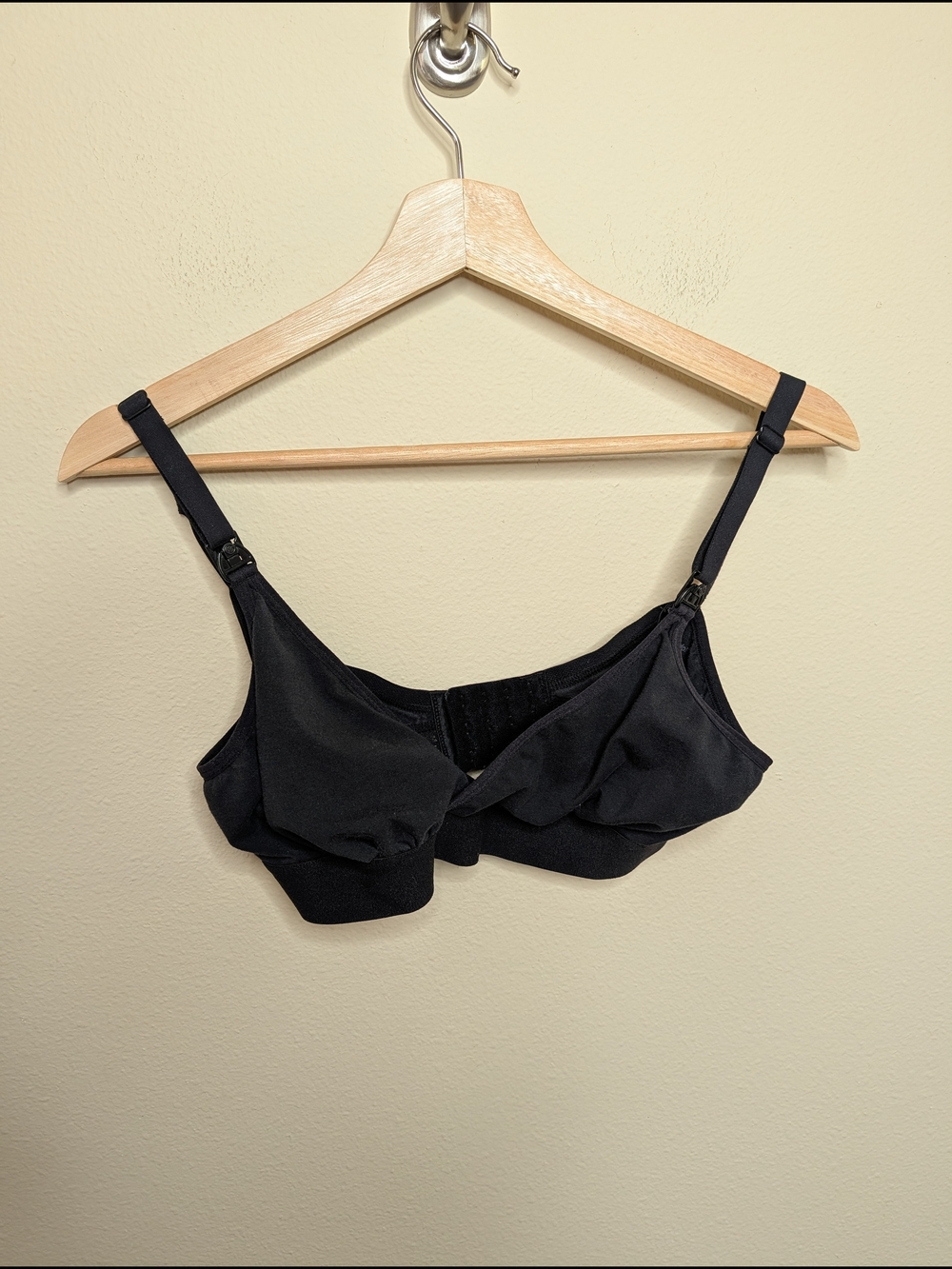 Bravado Basics Nursing Bra Black Wireless Size M